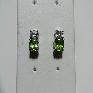 Peridot and Topaz Earrings Certificate of Authenticity